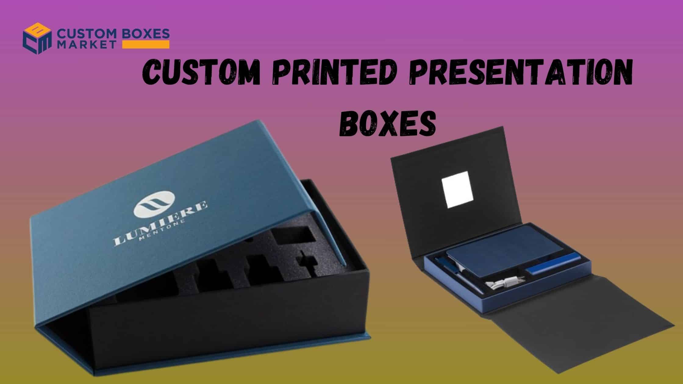 Stand Out From the Crowd: Wholesale Custom Presentation Boxes for Every Product